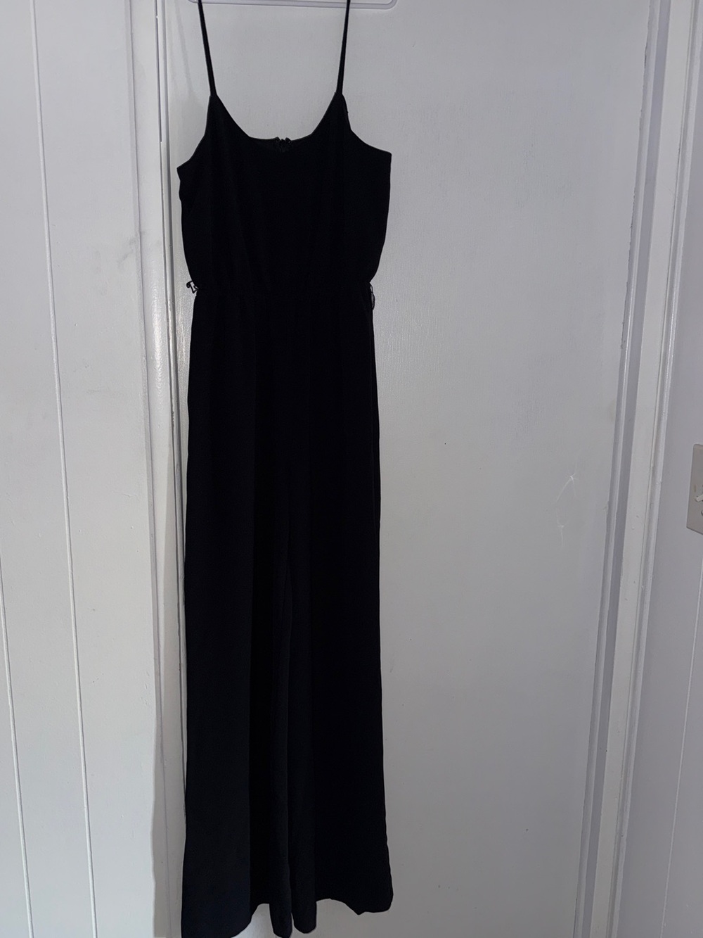Bar III Black Spaghetti-Strap Maxi Dress